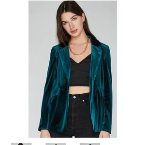 Gentle Fawn Candace Blazer, size S, spruce color